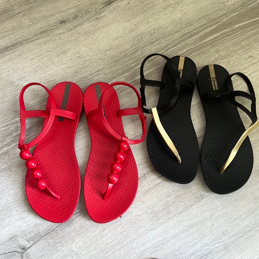 Bundle. Two Ipanema summer sandals
